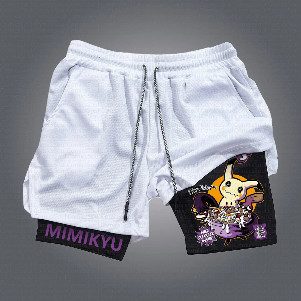 PKM-Unisex Casual Anime Streetwear Shorts
