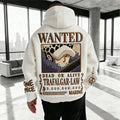 One Piece Color-blocked Plush Hoodie