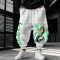 PKM-Unisex Anime Inspired Vintage Plush Pants