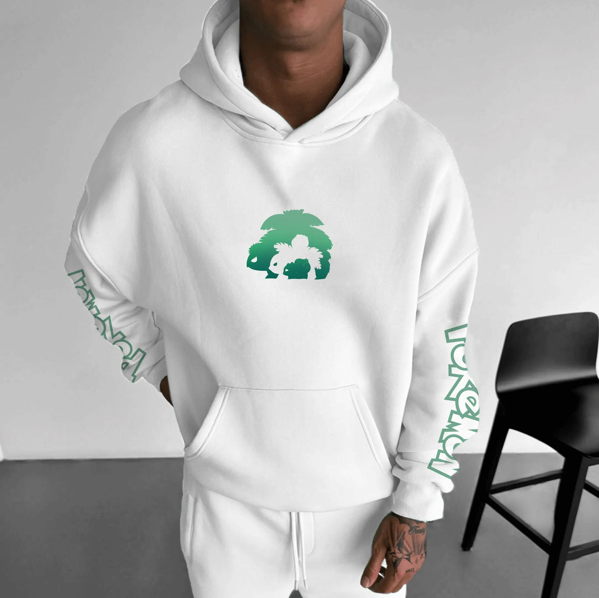 PKM-Unisex Anime Graphic Streetwear Vintage Hoodie