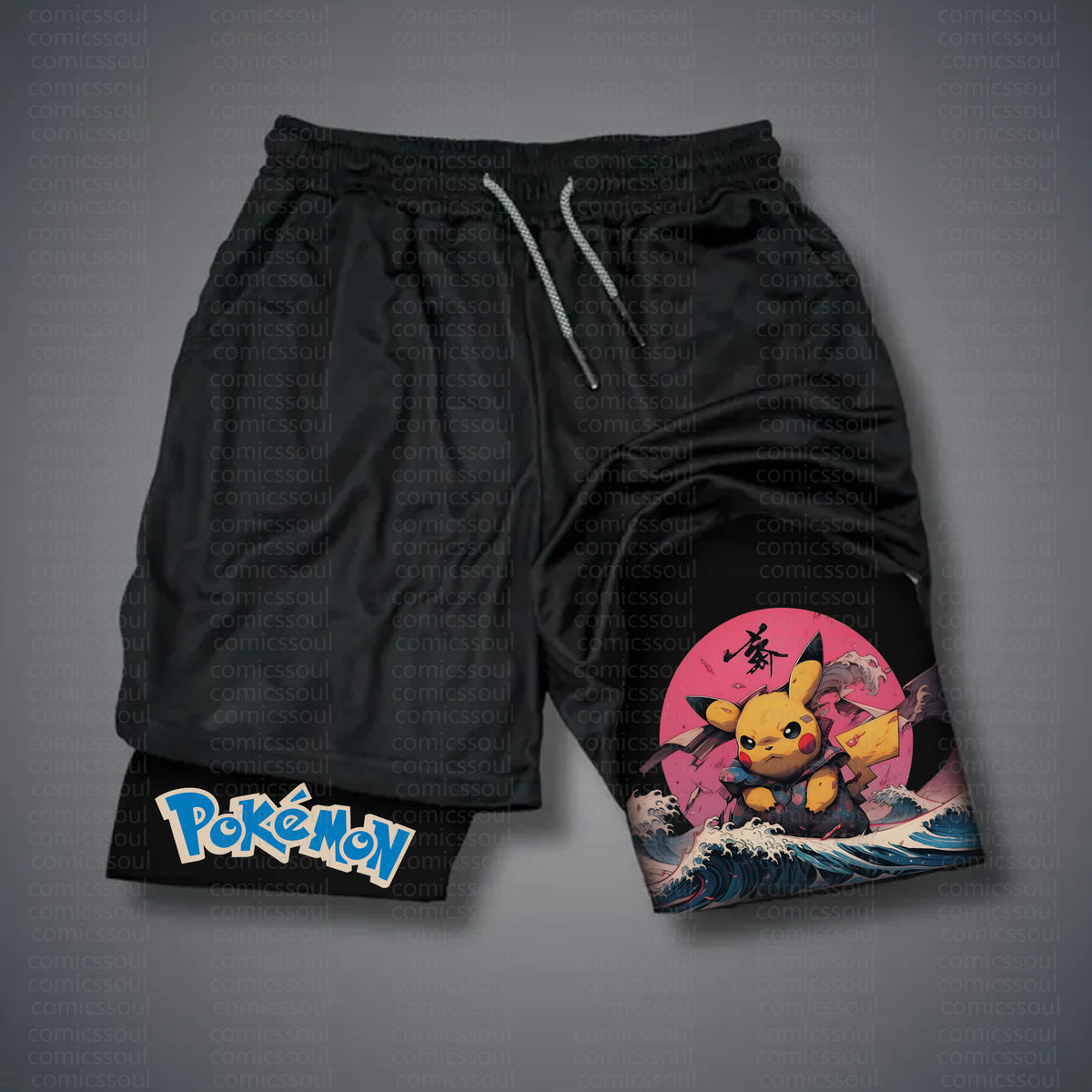 PKM-Unisex Casual Anime Streetwear Shorts