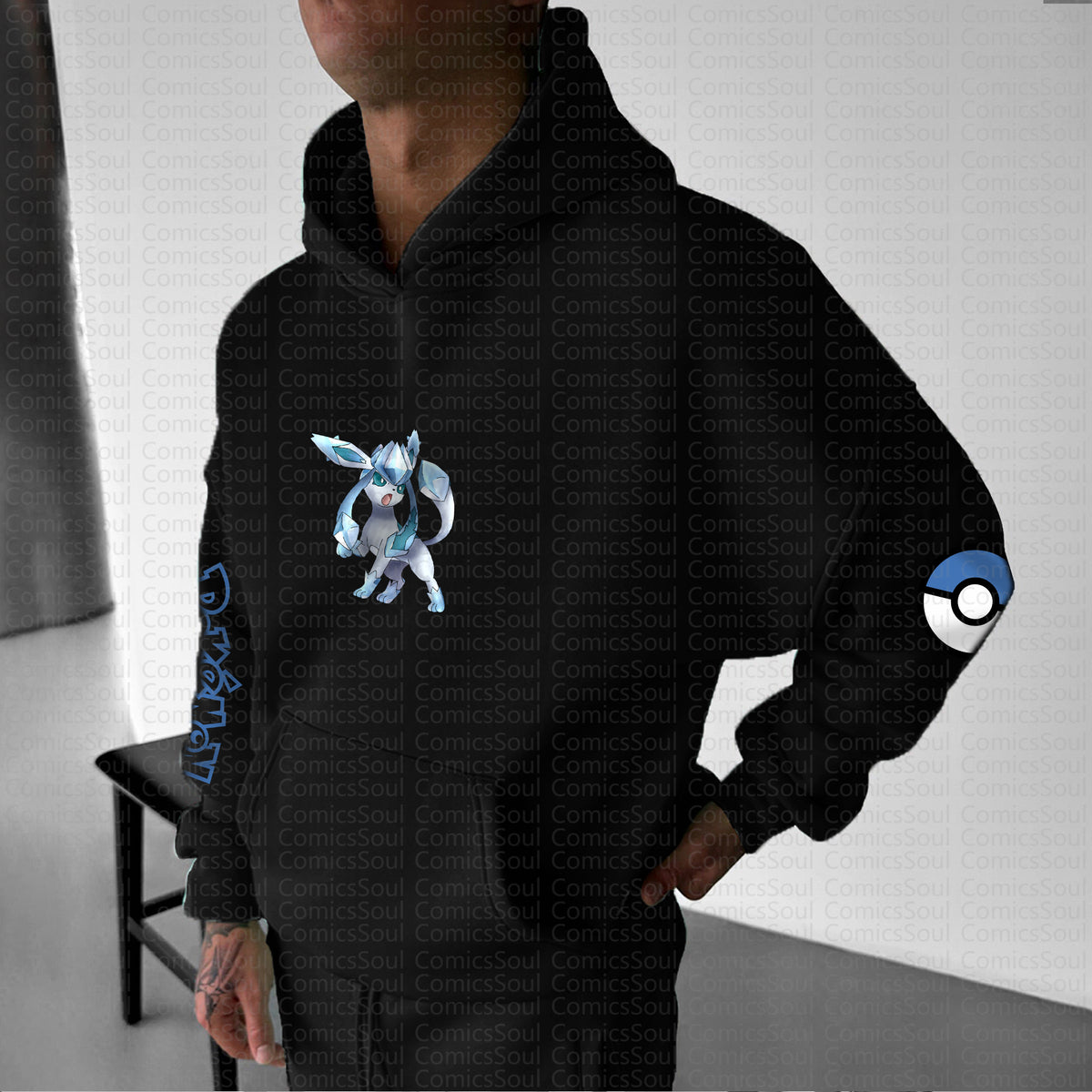 PKM-Unisex Anime Graphic Streetwear Vintage Hoodie