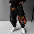 PKM-Unisex Anime Inspired Vintage Pants