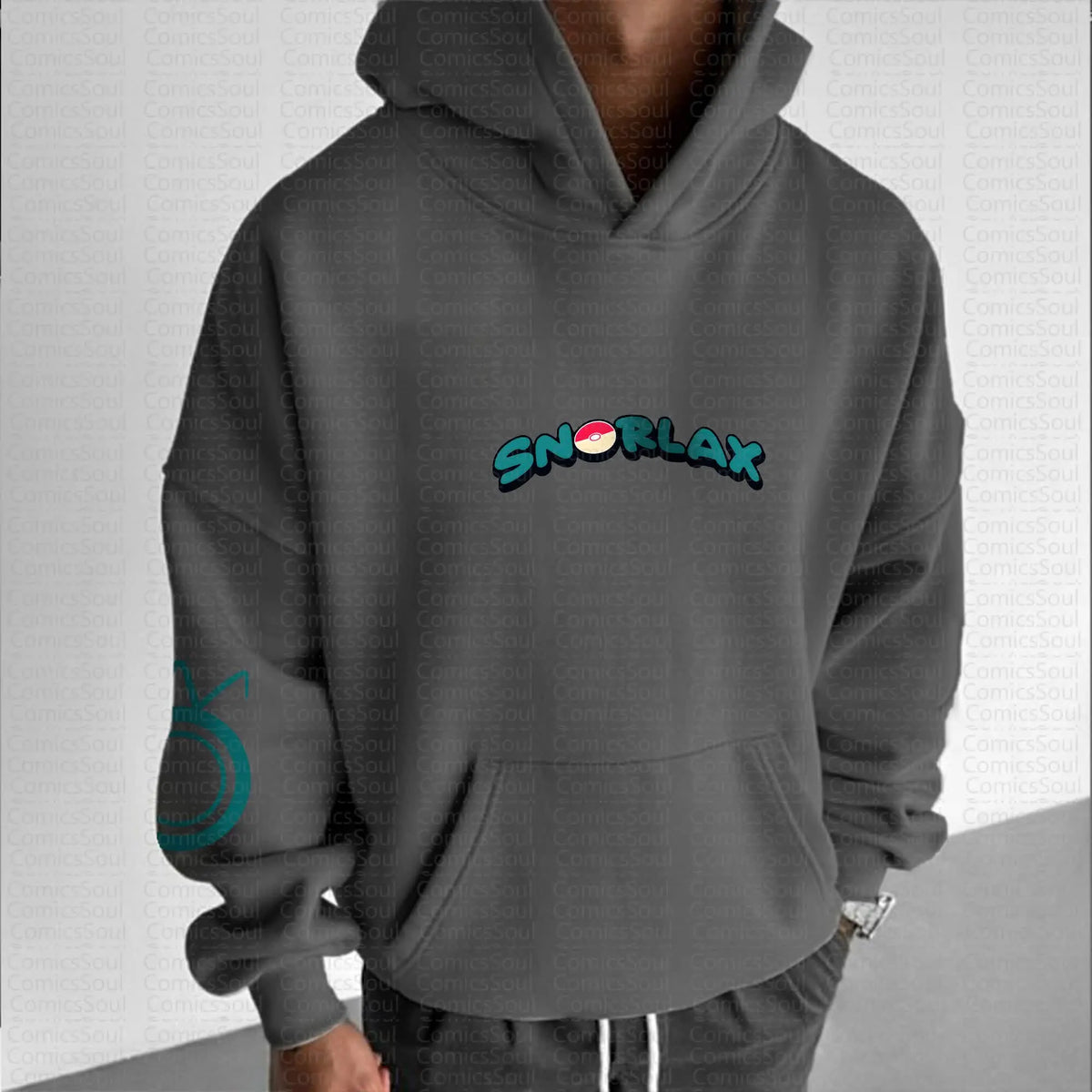 PKM-Unisex Anime Graphic Streetwear Vintage Hoodie