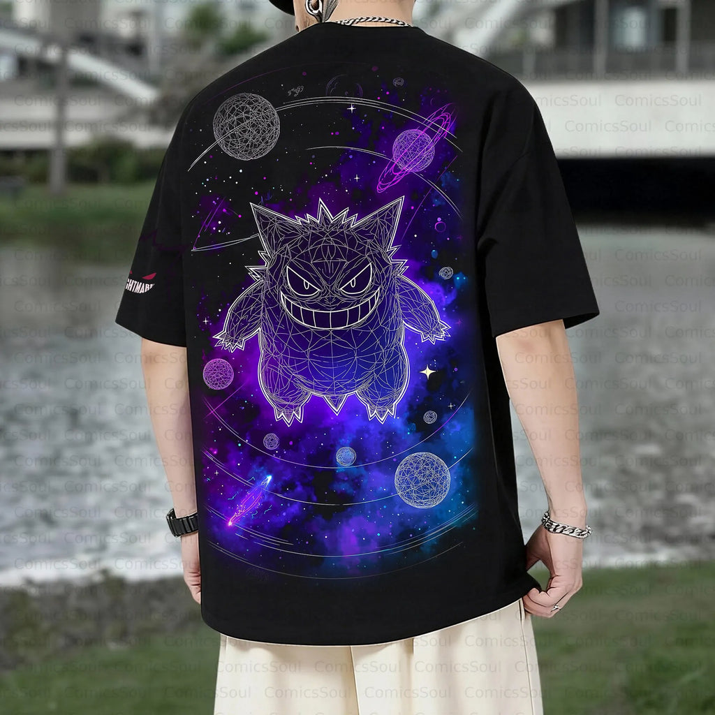 PKM-Unisex Anime Inspired Vintage T-Shirt