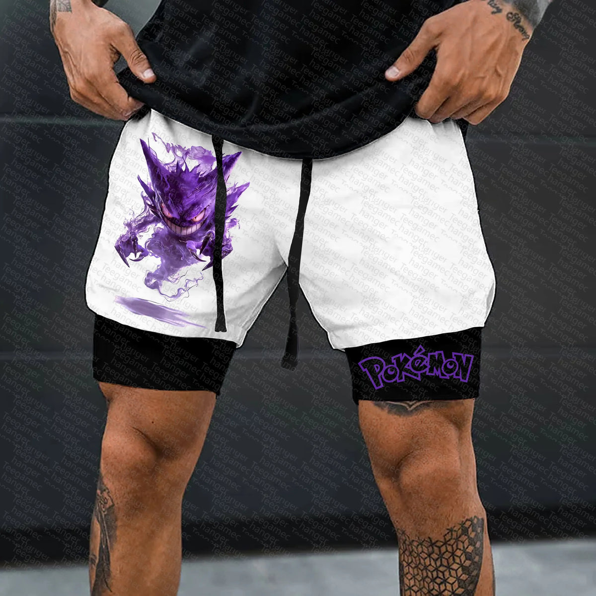 PKM-Unisex Casual Anime Streetwear Shorts