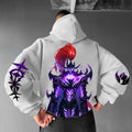 SL-Unisex Anime Graphic Streetwear Vintage Hoodie