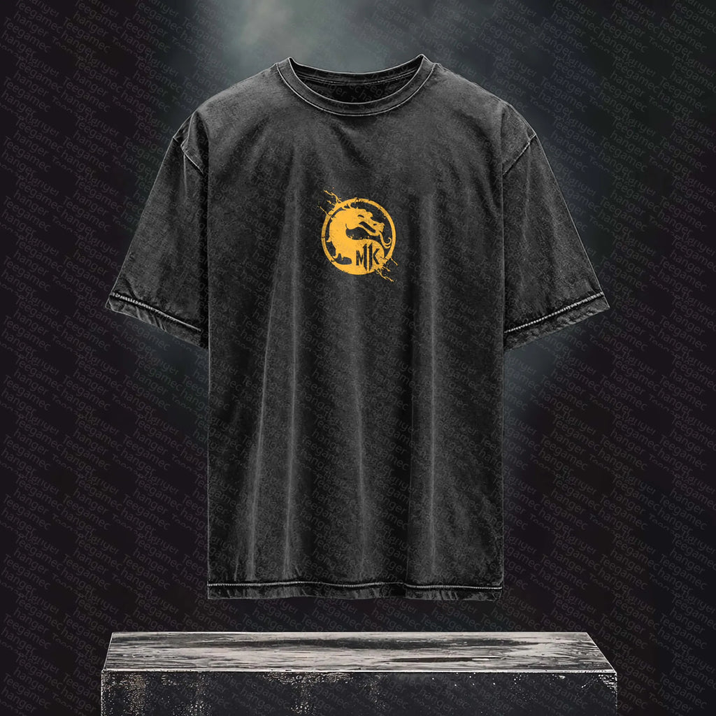 MK-Unisex  Inspired Vintage Washed T-Shirt