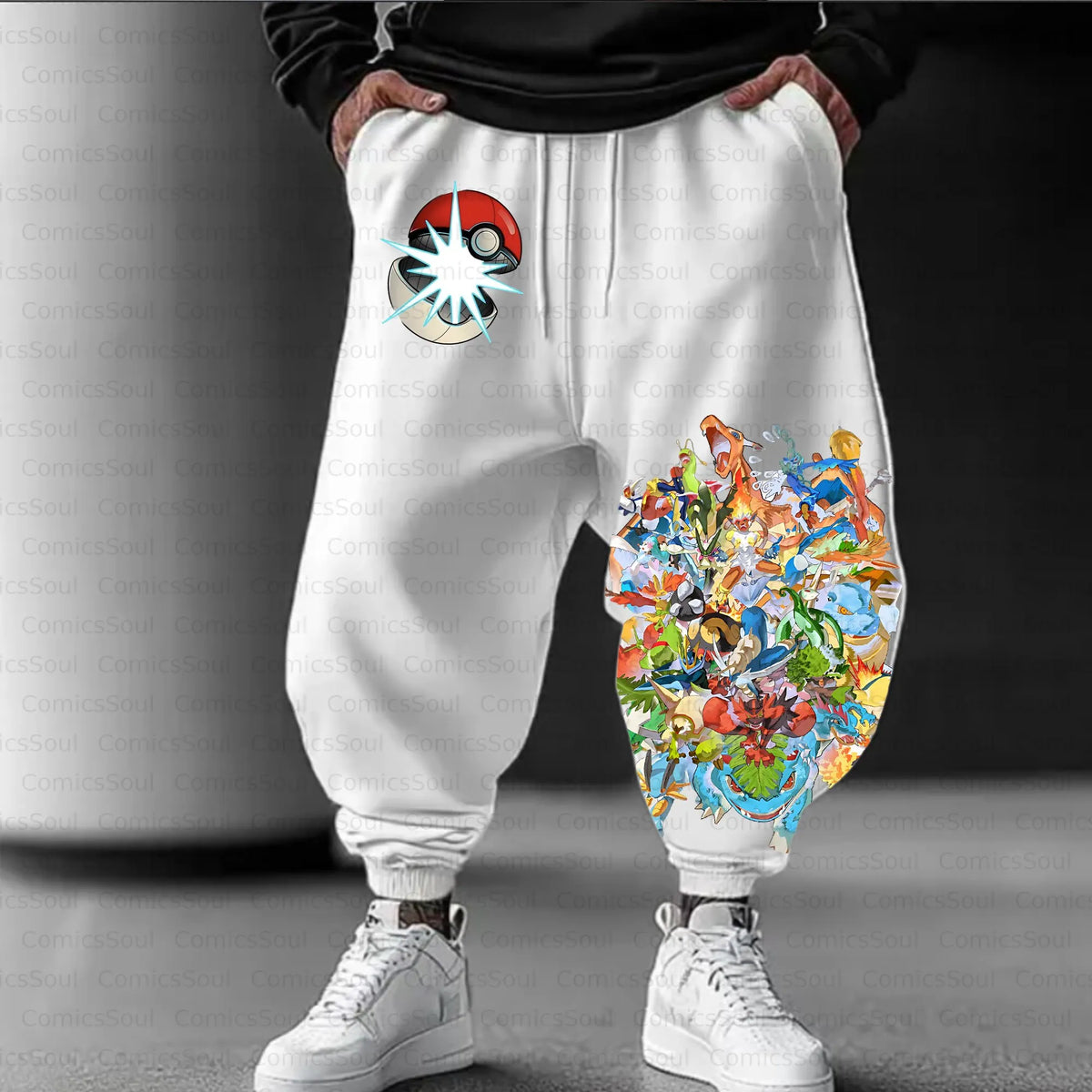 PKM-Unisex Casual Anime Streetwear Pant