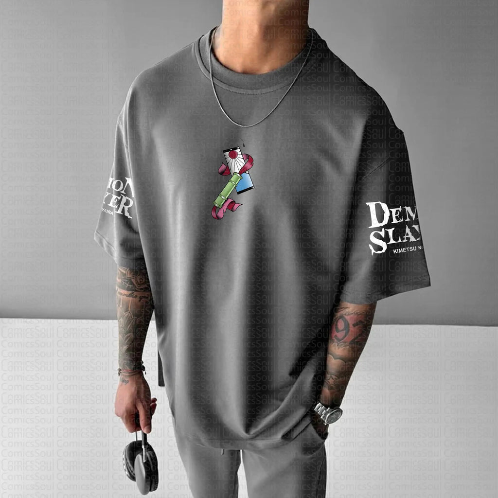 PKM-Unisex Anime Inspired Vintage T-Shirt