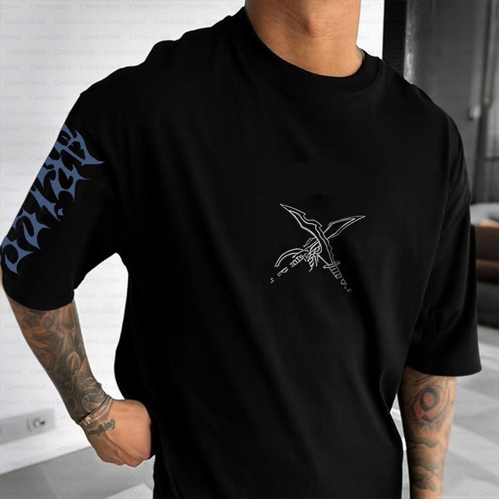 SL-Unisex Anime Inspired Vintage T-Shirt