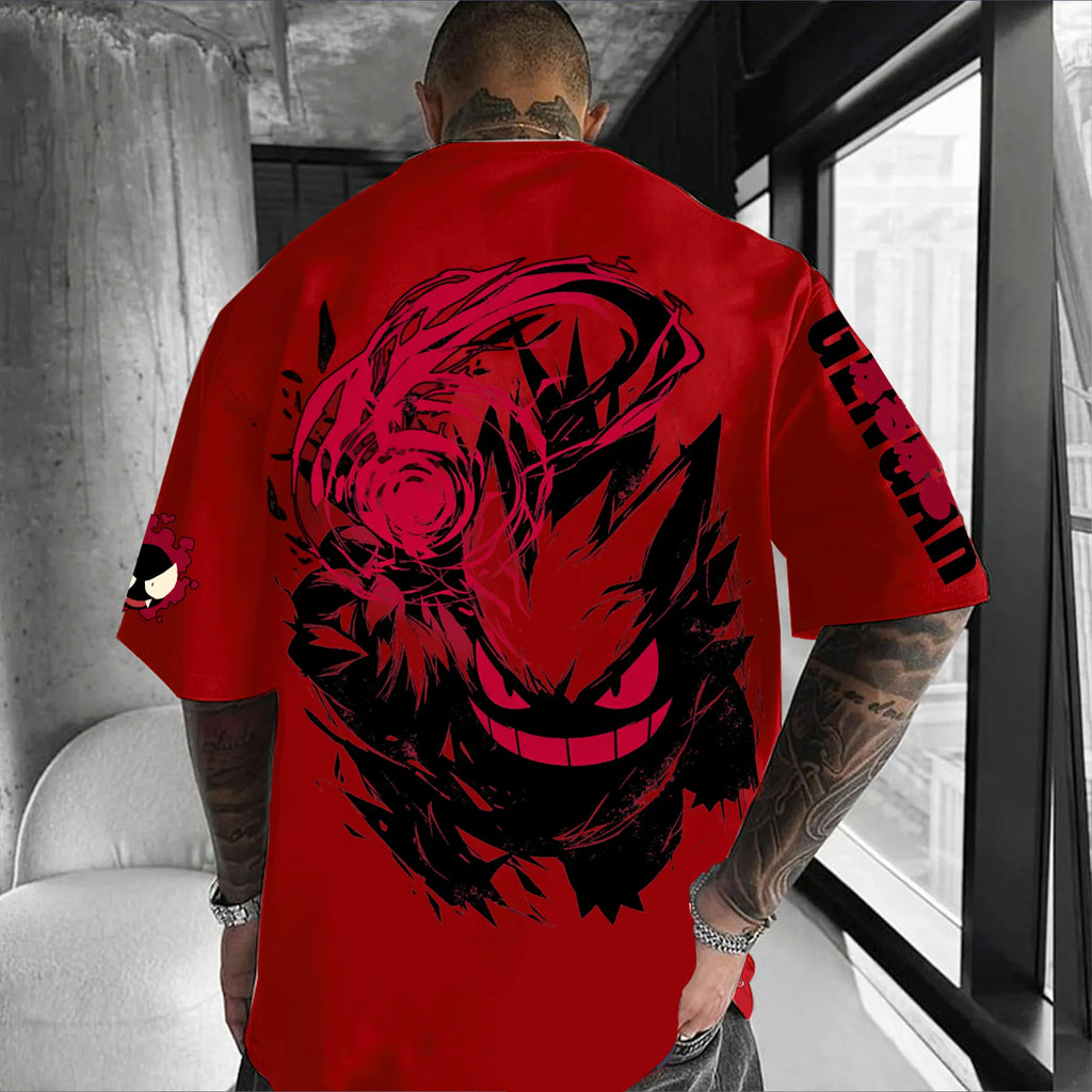 PKM-Unisex Anime Inspired Vintage T-Shirt