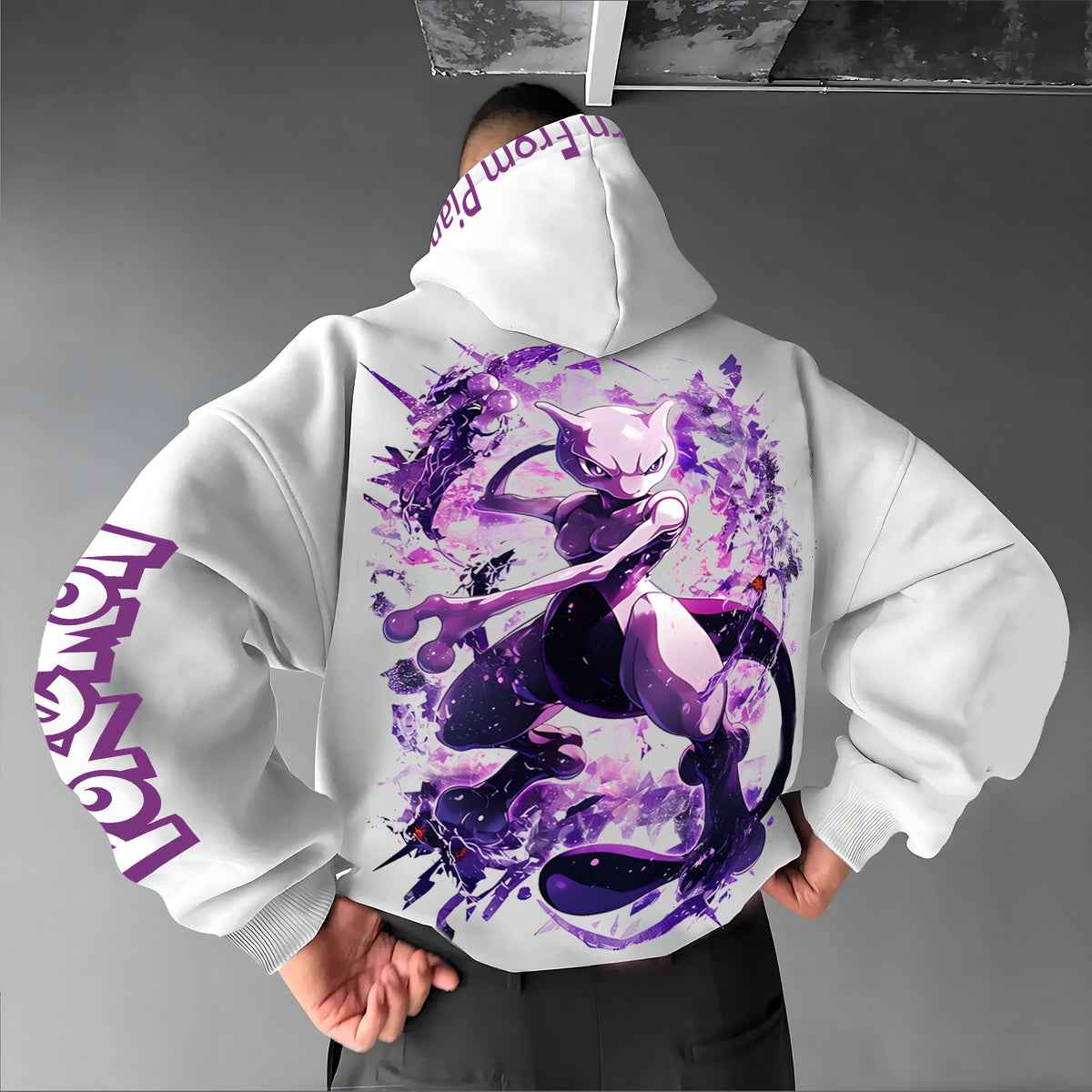 PKM-Unisex Anime Graphic Streetwear Vintage Hoodie