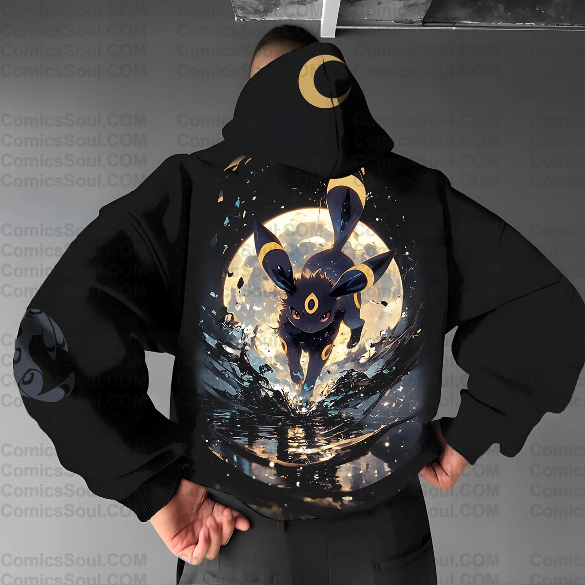 PKM-Unisex Anime Graphic Streetwear Vintage Hoodie