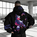 PKM-Unisex Anime Inspired Vintage Plush Hoodie