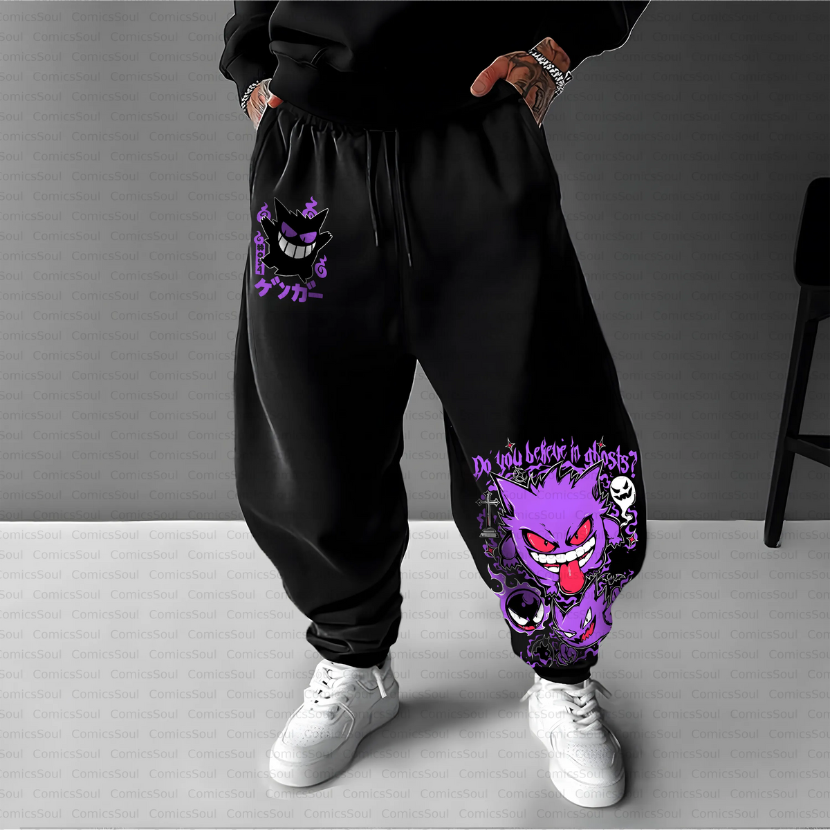 PKM-Unisex Casual Anime Streetwear Pant