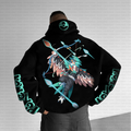 PKM-Unisex Anime Inspired Vintage Plush Hoodie