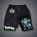 PKM-Unisex Casual Anime Streetwear Shorts