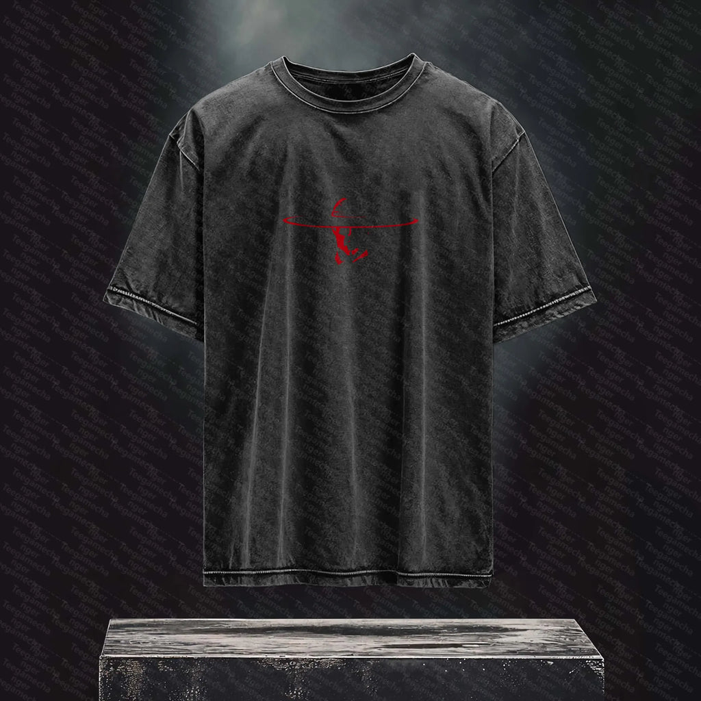 MK-Unisex  Inspired Vintage Washed T-Shirt