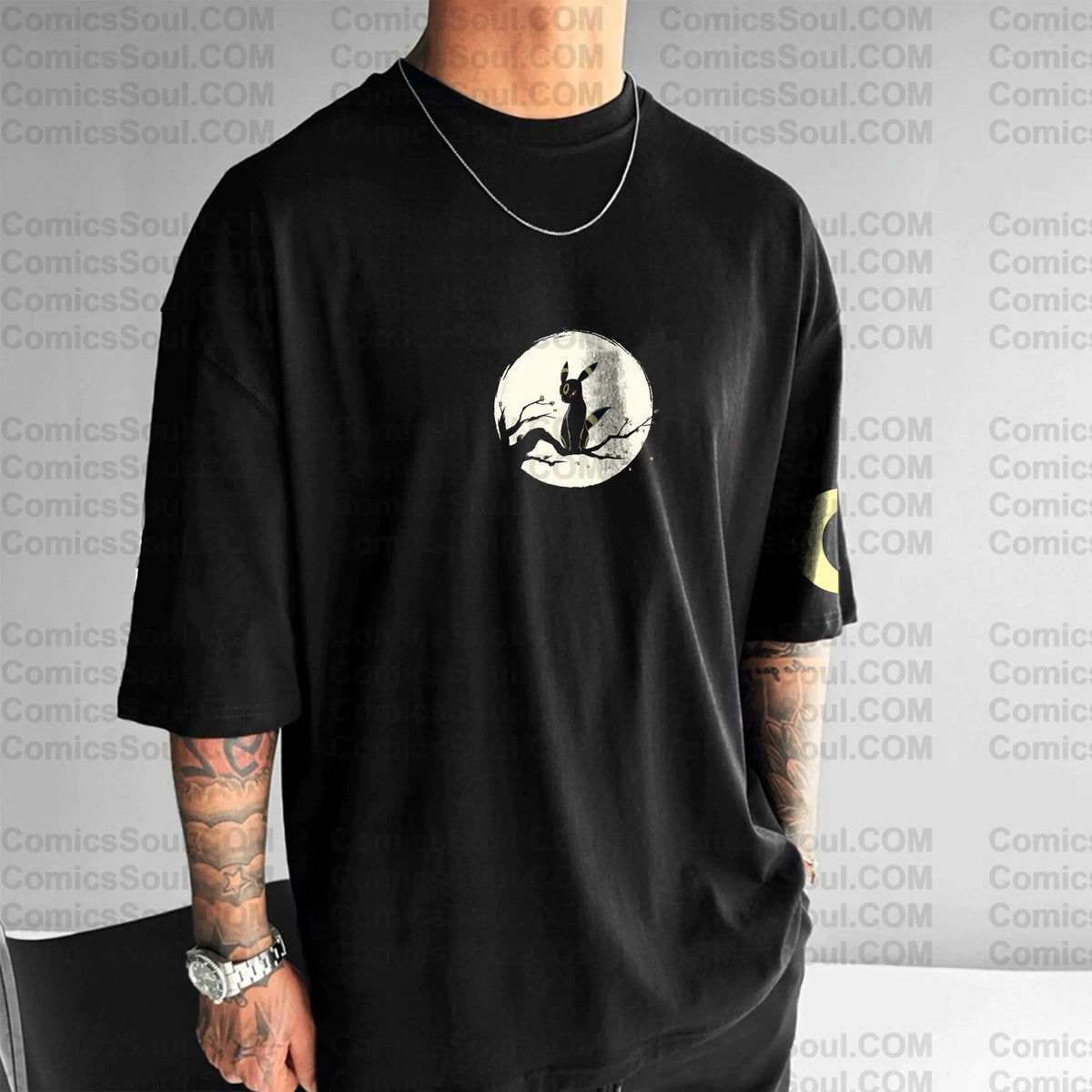 PKM-Unisex Anime Inspired Vintage T-Shirt