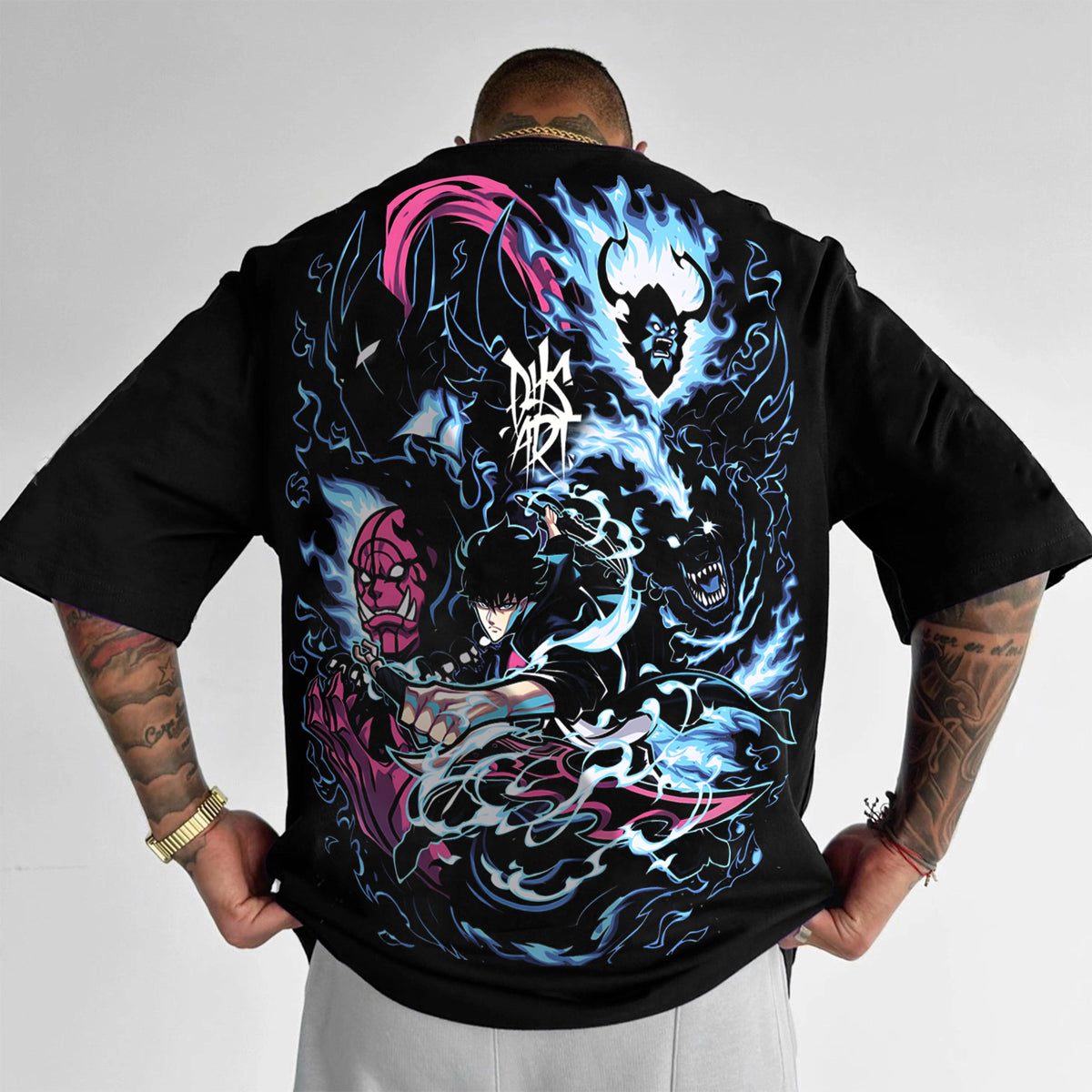 SL-Unisex Anime Inspired Vintage T-Shirt