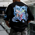 PKM-Unisex Anime Inspired Vintage T-Shirt