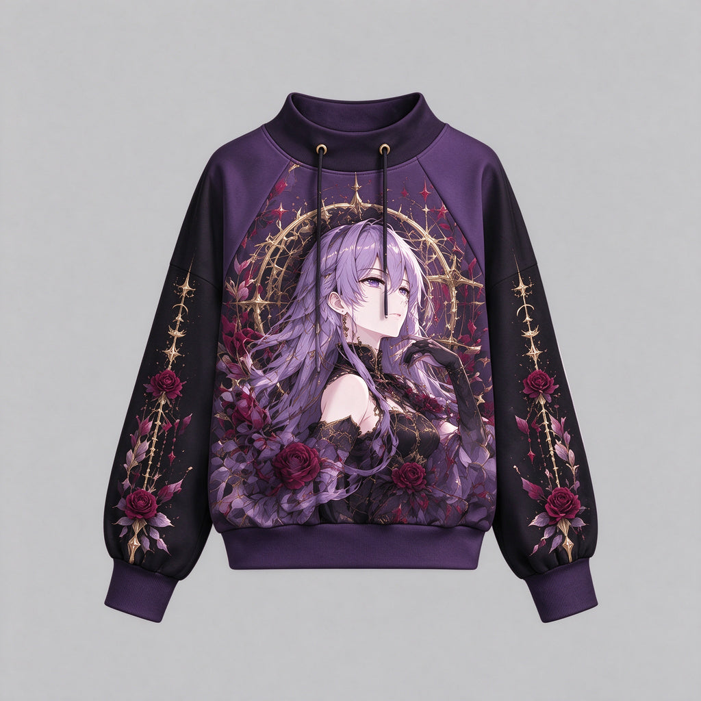 frieren vintage hoodie and shorts set