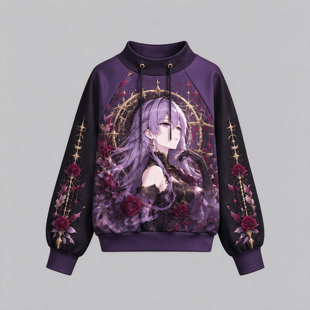 frieren vintage hoodie and shorts set
