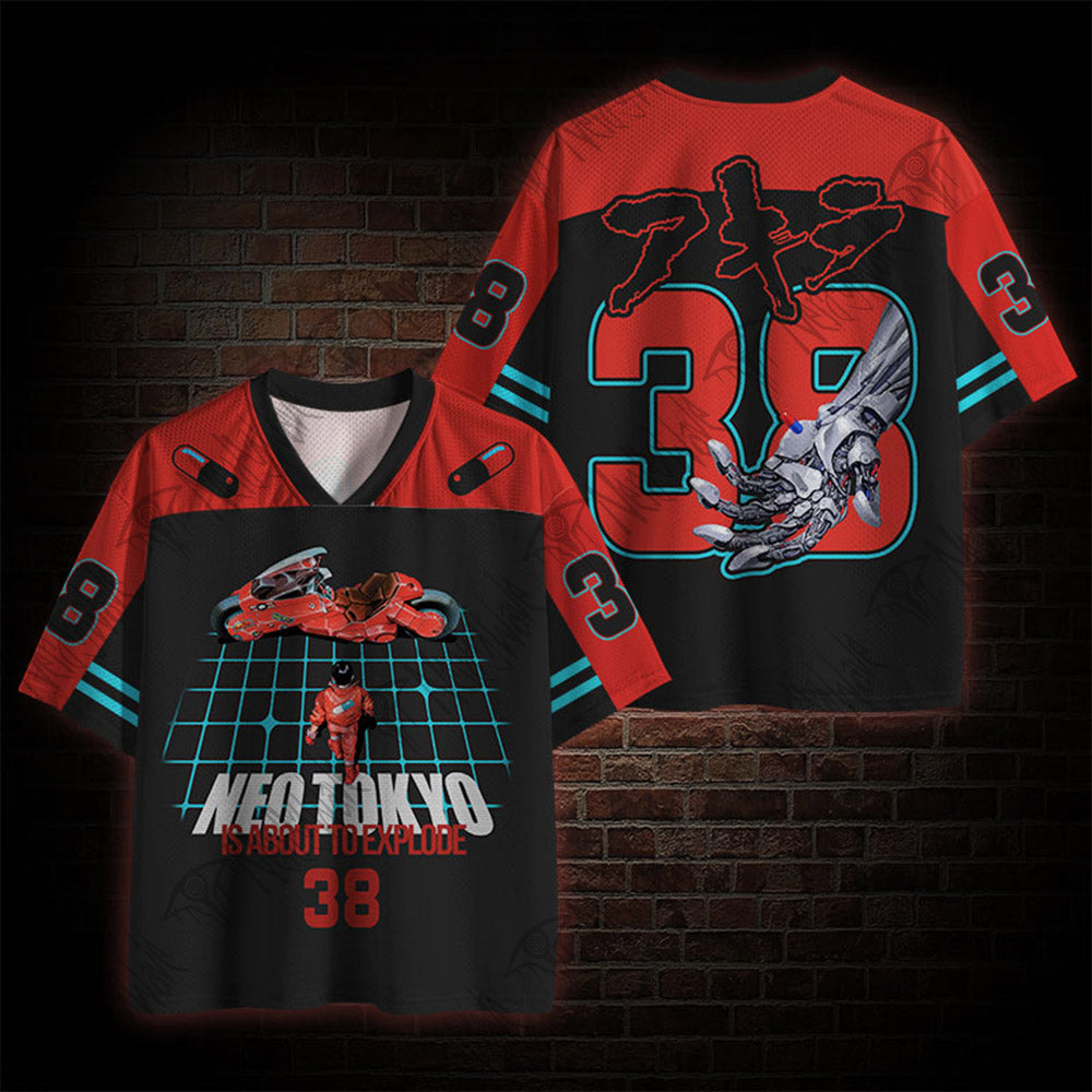 The Future is not a Straight Line Mesh Jersey