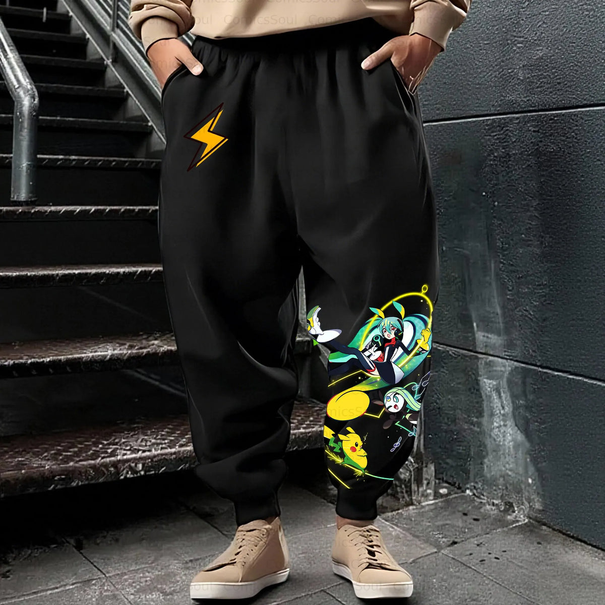 PKM-Unisex Casual Anime Streetwear Pant