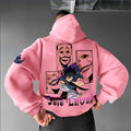 SL-Unisex Anime Graphic Streetwear Vintage Hoodie