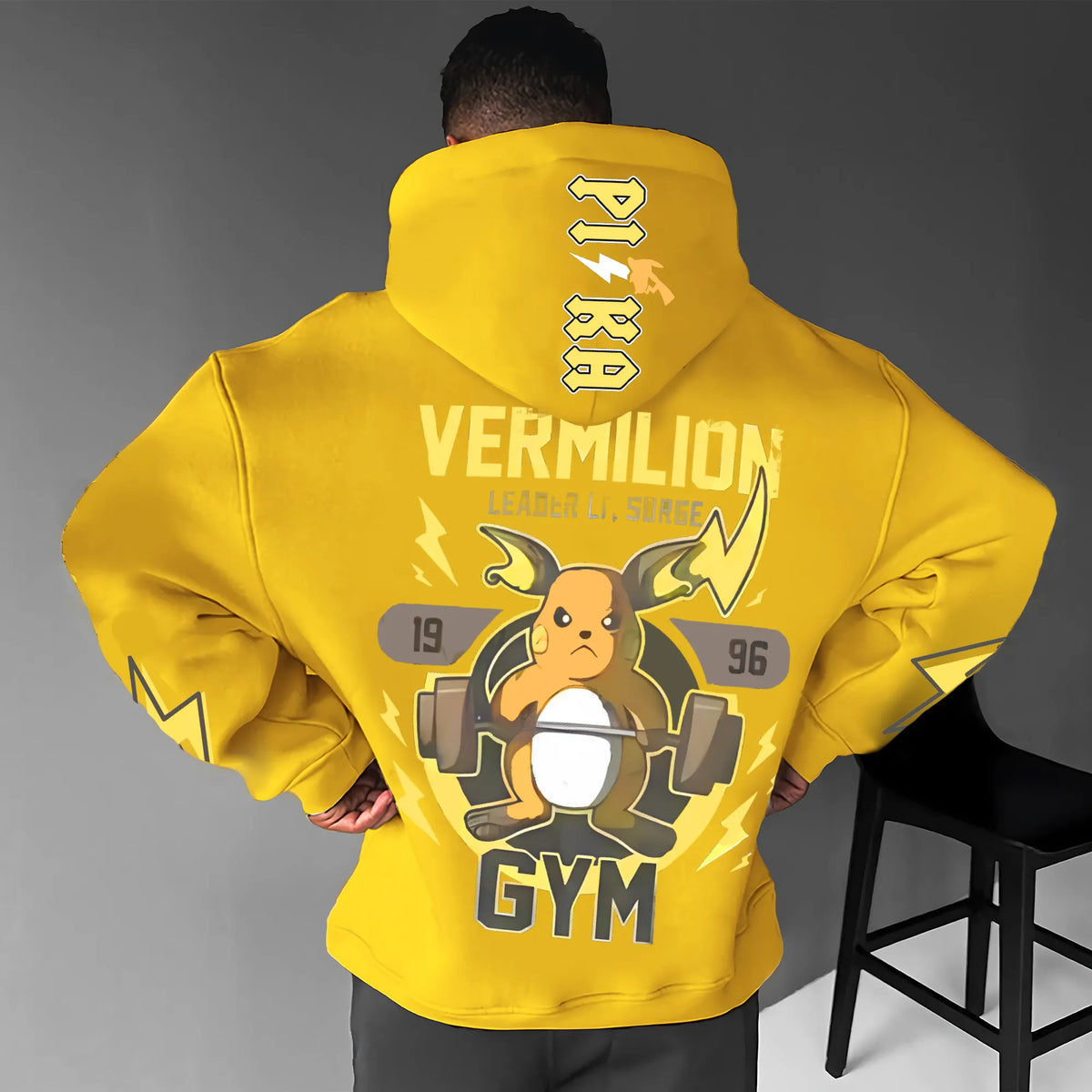 PKM-Unisex Anime Graphic Streetwear Vintage Hoodie