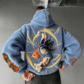 Dragon Ball Color Blocked Plush Hoodie