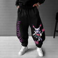PKM-Unisex Anime Inspired Vintage Plush Pants