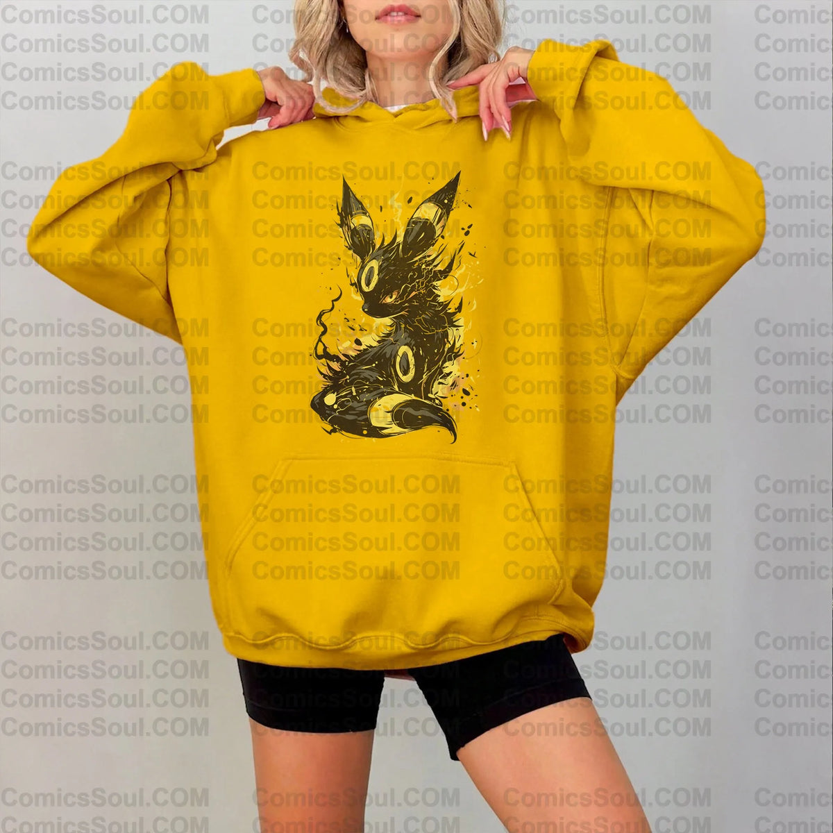 PKM-Anime Inspired Vintage Hoodie