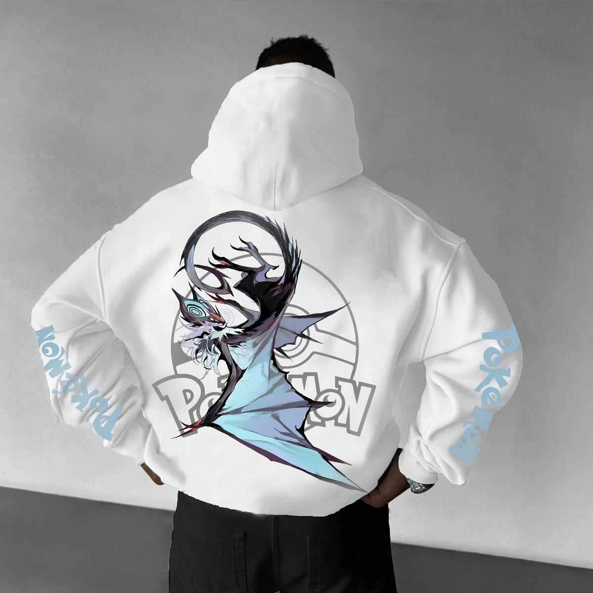 PKM-Unisex Anime Graphic Streetwear Vintage Hoodie