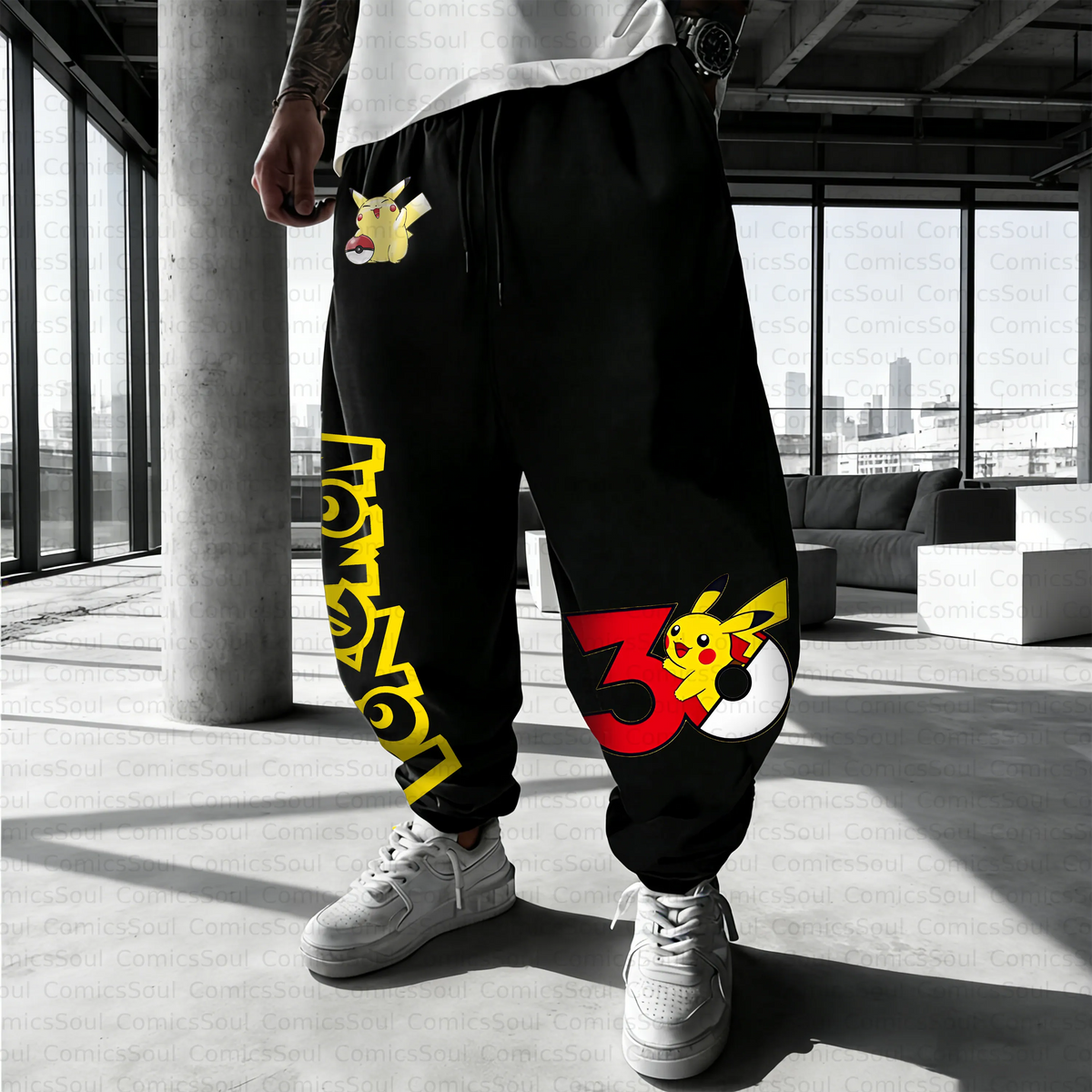 PKM-Unisex Casual Anime Streetwear Pant