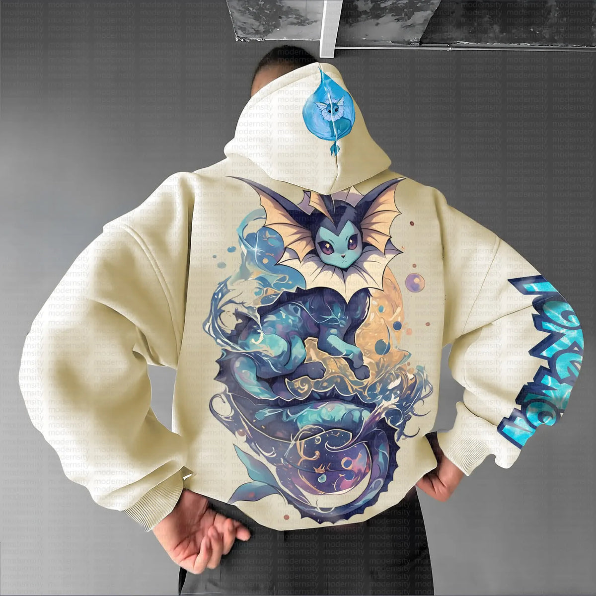 PKM-Unisex Anime Graphic Streetwear Vintage Hoodie