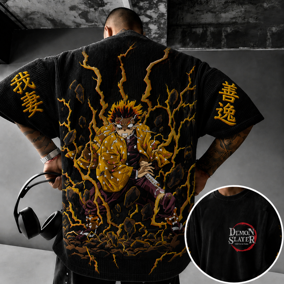 KNY Vintage Anime Print T-shirt