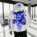 PKM-Unisex Anime Inspired Vintage Plush Hoodie