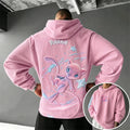 Pokémon Unisex Retro Corduroy Hoodie With Anime-style Graphics