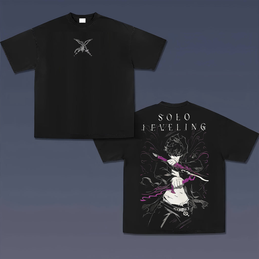 SL-Unisex Anime Inspired Vintage T-Shirt