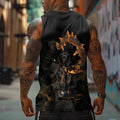 MK-Unisex Casual   Tank Top