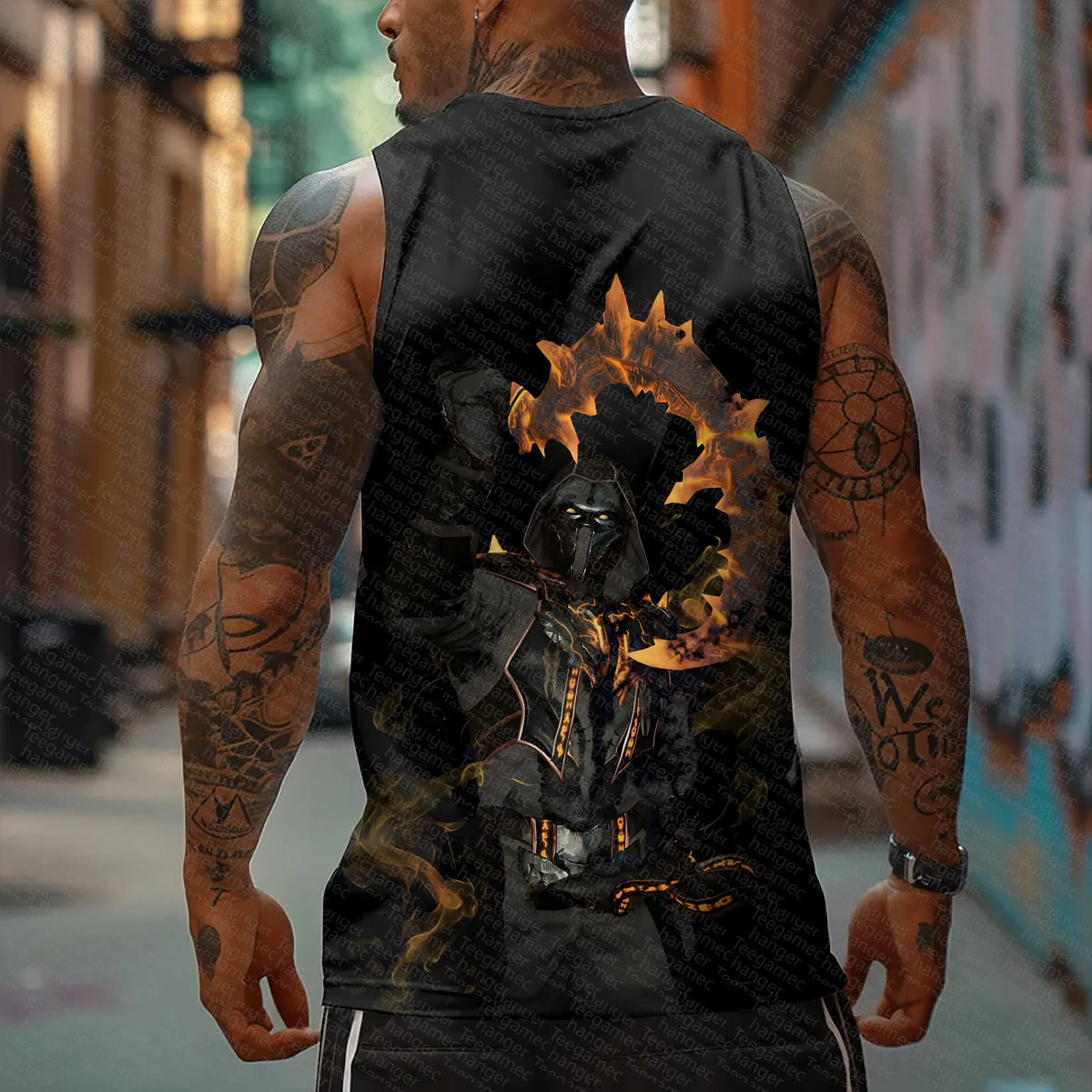 MK-Unisex Casual   Tank Top