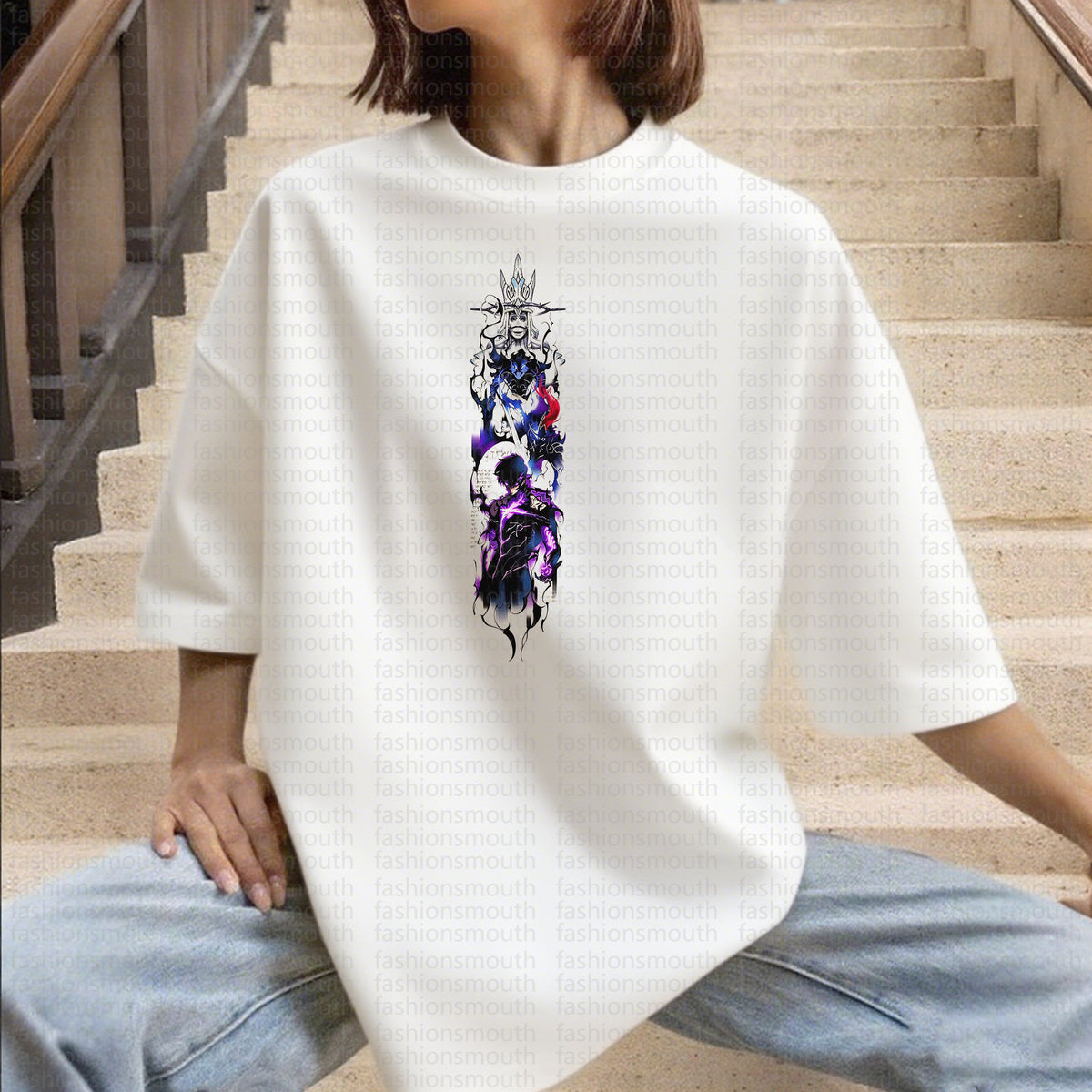 SL-Anime Inspired Vintage T-Shirt