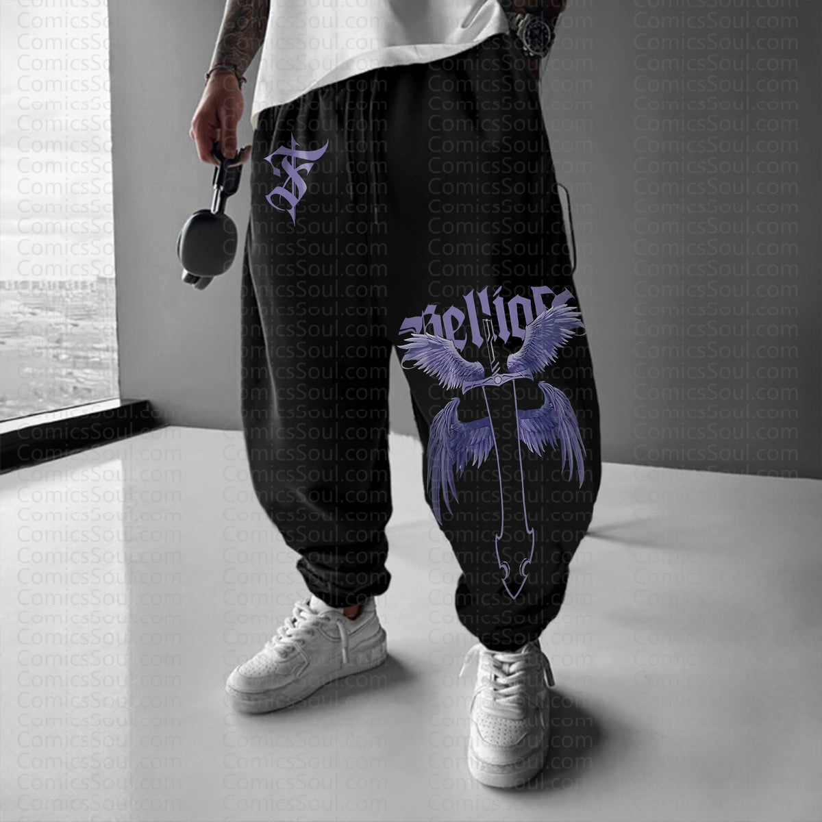 SL-Unisex Anime Inspired Vintage Pants