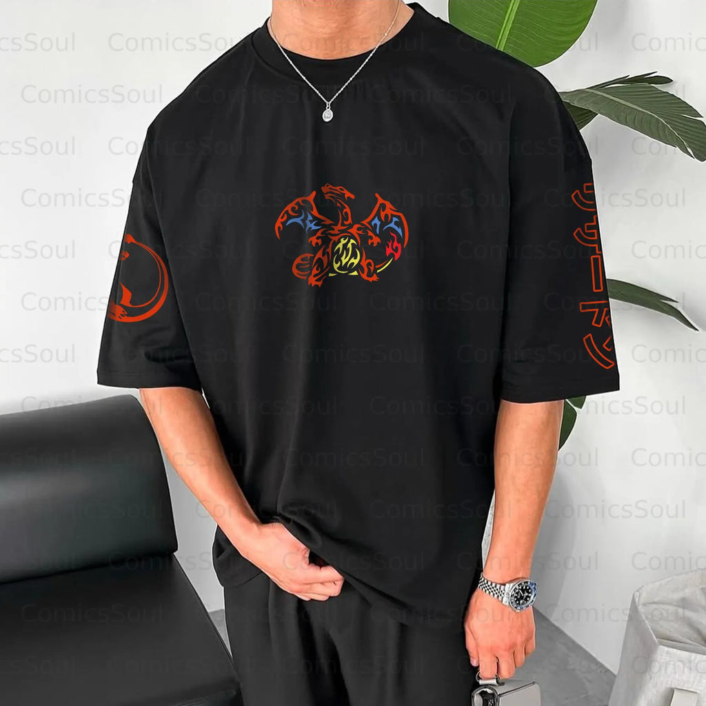 PKM-Unisex Anime Halloween Inspired Vintage T-Shirt