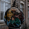 KNY Vintage Anime Print Hoodie