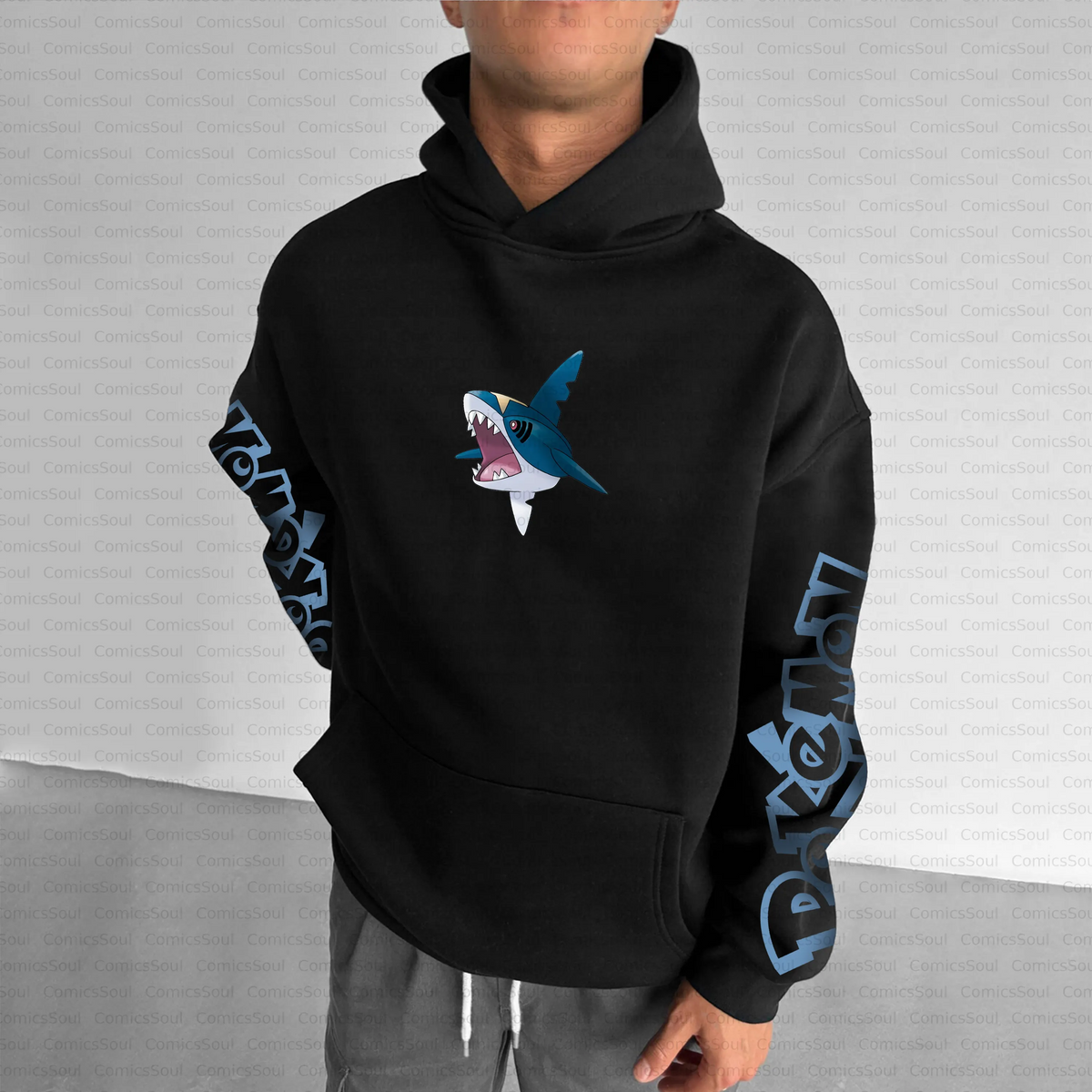 PKM-Unisex Anime Inspired Vintage Plush Hoodie