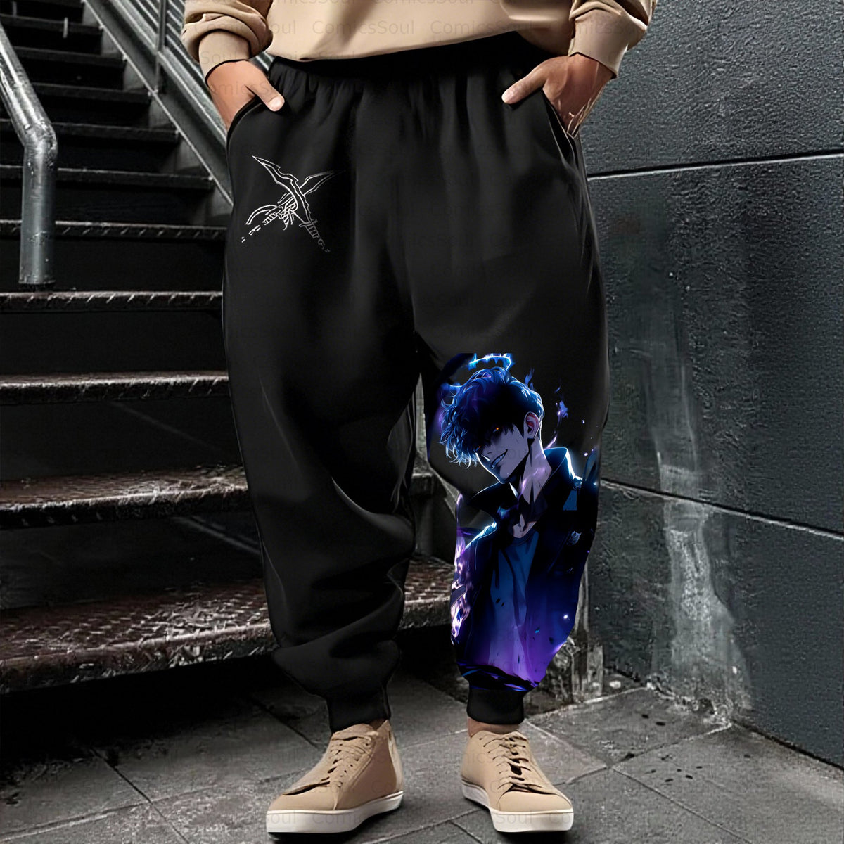 SL-Unisex Casual Anime Streetwear Pant